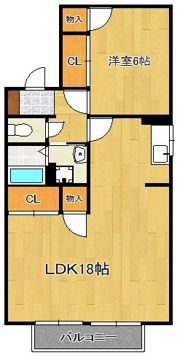 リオグランデ芳賀A・B・Cの間取り画像