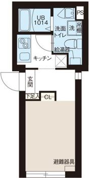 レピュア北千住レジデンスの間取り画像