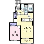 サンリットタウン 日高Bの間取り画像
