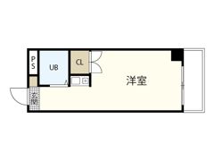 グリーンハイツ庚午の間取り画像