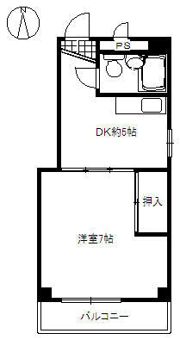 フレール千里の間取り画像
