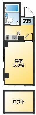 メゾン武蔵小山の間取り画像