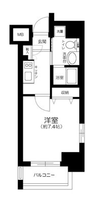 グランティアラ芝大門の間取り画像
