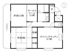 メゾン・デ・フルールの間取り画像
