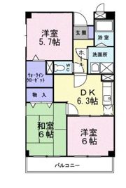 エスポワ－ルいずみ野の間取り画像
