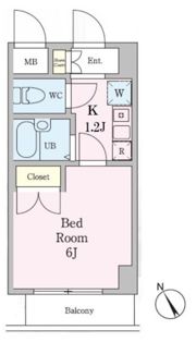 KDXレジデンス横浜関内の間取り画像