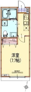 ルメール秋津の間取り画像