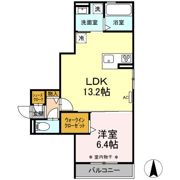 D-Hills領家の間取り画像