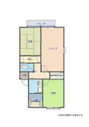 シェソワ西谷B棟の間取り画像