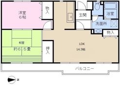 クレール豊中曽根の間取り画像