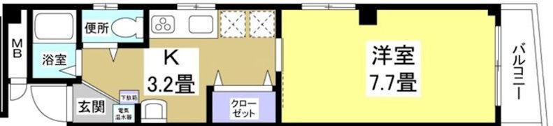 茜館の間取り画像