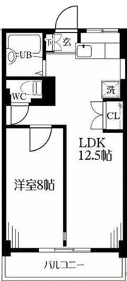 クラウディⅡの間取り画像