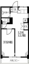 クラウディⅡの間取り画像
