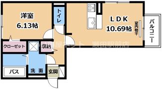 グレイスファミーユの間取り画像