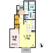 レトワールの間取り画像
