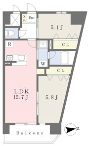 アーバン本町Ⅶの間取り画像