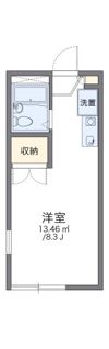 レオパレスめぐみの間取り画像