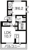 エール北花山の間取り画像