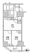 ザ・ライオンズフォーシア町屋の間取り画像