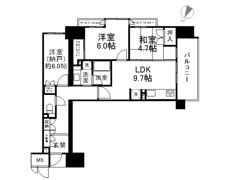 神戸元町山手ヴィアージュの間取り画像