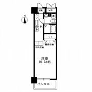 レジディア上野御徒町の間取り画像