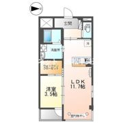 レインボースカイの間取り画像
