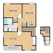 サンフォレストAの間取り画像