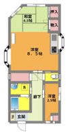 PMZ川口の間取り画像