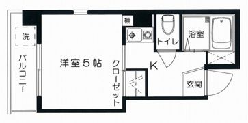 ヴィラ タカハシの間取り画像