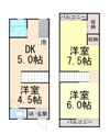 テラス 神戸市灘区徳井町の間取り画像