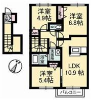サンフラワー H棟の間取り画像
