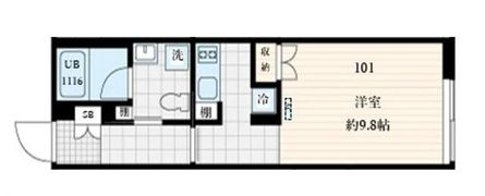 Fullea本町の間取り画像