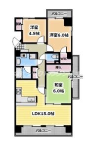 パードレ関目の間取り画像