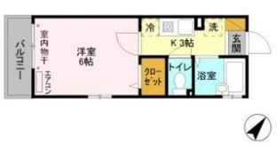 エスタシオン行徳の間取り画像