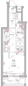 クレヴィスタ大塚の間取り画像