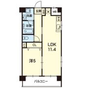 新屋敷エクシードの間取り画像