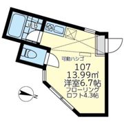 ユナイト八景アルザス・ロレーヌの間取り画像
