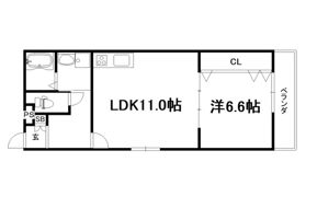 Felimo京都西陣の間取り画像