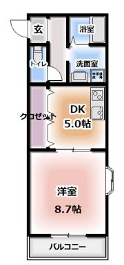 コートバローズの間取り画像