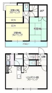 プチテラス善福寺の間取り画像