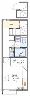 レオパレスプレジール町田の間取り画像