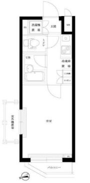 ルーブル大崎参番館の間取り画像