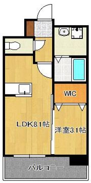 Grace Hapisa 西小倉 Residenceの間取り画像