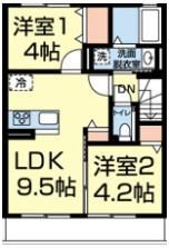 グランディールの間取り画像