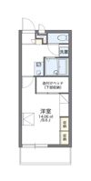 レオパレス伊島町2丁目の間取り画像