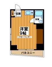 ウィリアムヒルズ桜上水の間取り画像