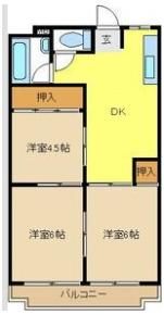 メゾン横町の間取り画像