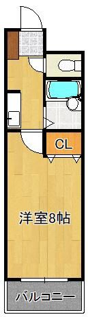 ライオンズマンション皇后崎公園の間取り画像