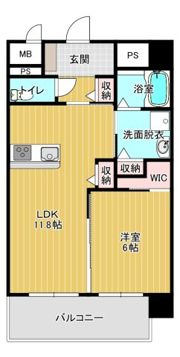 リベール大津の間取り画像