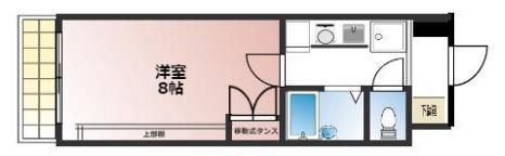 ワイズレジデンス南草津）1Fの間取り画像